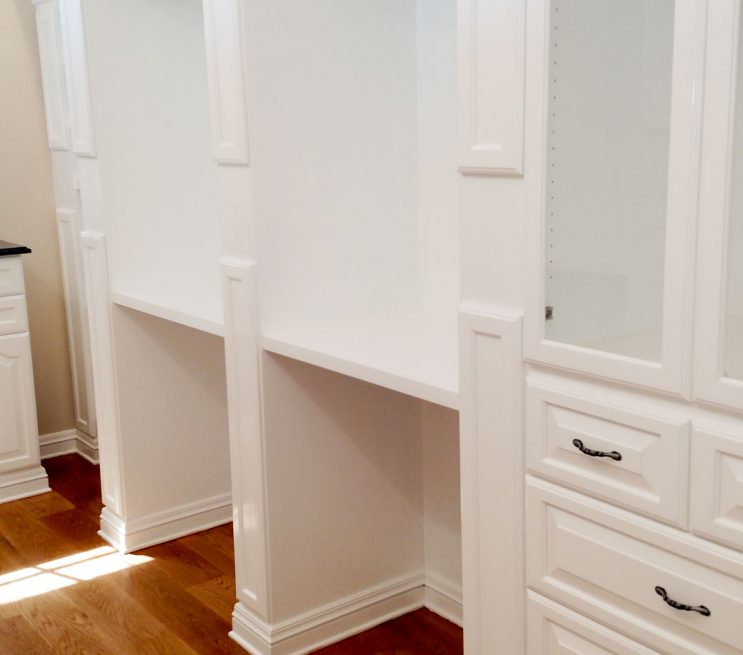 Built-In Armoire and Drawers